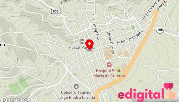 mapa de INKAFARMA Farmacia en Piura