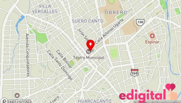 mapa de Inkafarma Farmacia en Espinar