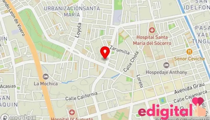 mapa de Inkafarma Farmacia en Ica