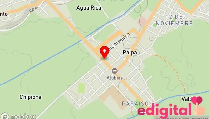 mapa de Inkafarma Farmacia en Palpa