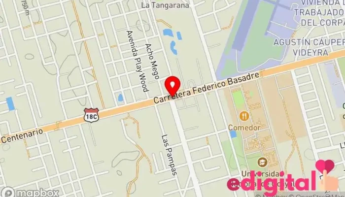 mapa de INKAFARMA Farmacia en Pucallpa
