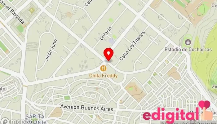mapa de Inkafarma Farmacia en Chorrillos