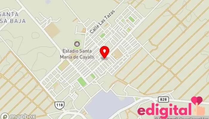 mapa de Inkafarma Farmacia en Cayaltí