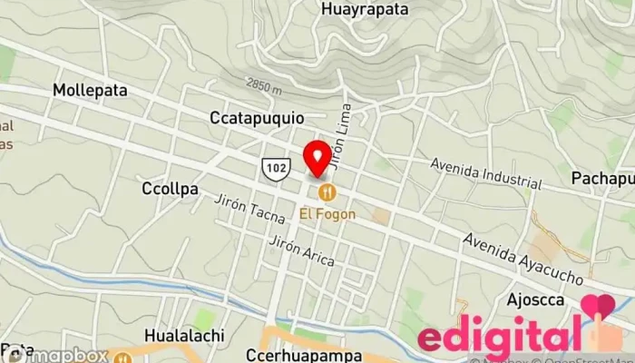 mapa de Inkafarma Farmacia en Talavera