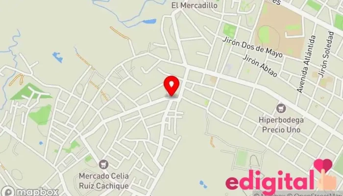 mapa de Inkafarma Farmacia en Iquitos