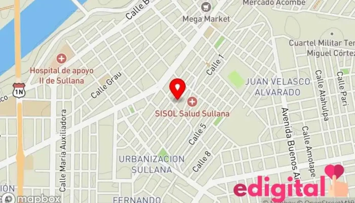 mapa de Inkafarma sullana 6 Farmacia en Sullana