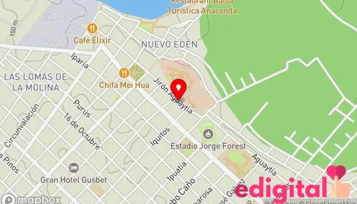 mapa de INMUEBLE Farmacia en Pucallpa