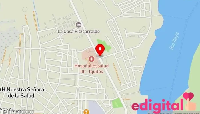mapa de Iuitos23 Farmacia en Iquitos