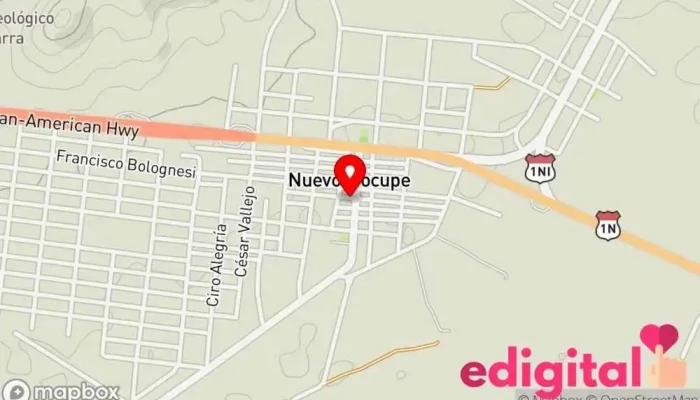mapa de JR BOTICA Tienda de comestibles, periódicos y medicamentos en Mocupe