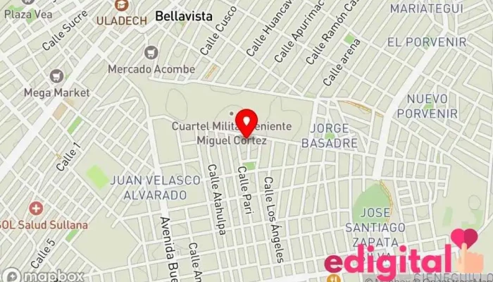 mapa de Kidelmar Store Tienda de ropa en Sullana