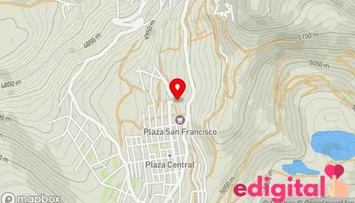 mapa de La Rinconada Empresa minera en La Rinconada 21355