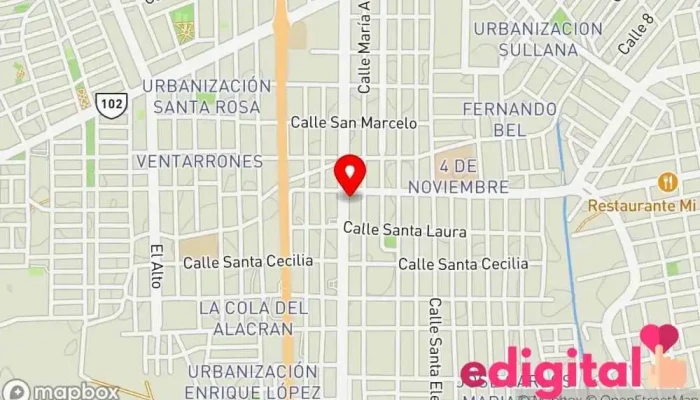 mapa de Lamijabon DeNa Tienda de comestibles, periódicos y medicamentos en Sullana