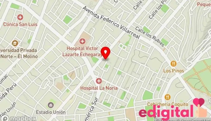 mapa de Levitur Agencia de viajes en Trujillo 13001
