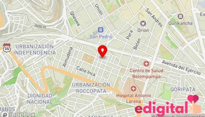 mapa de LUFARMA Farmacia en Cusco