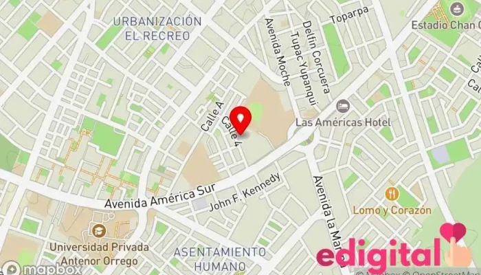 mapa de MarviSalud Farmacia en Trujillo