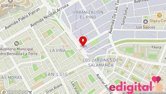 mapa de Mas Salud Farmacia en San Luis