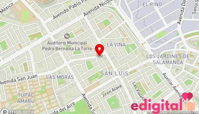 mapa de Maxi botica Farmacia en San Luis