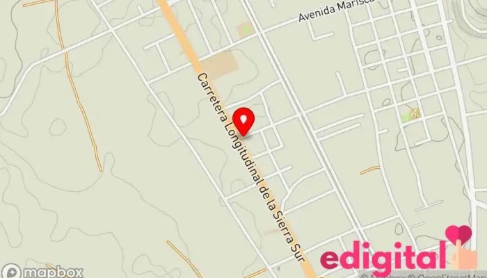 mapa de Mega Farma Farmacia en San Agustín de Cajas