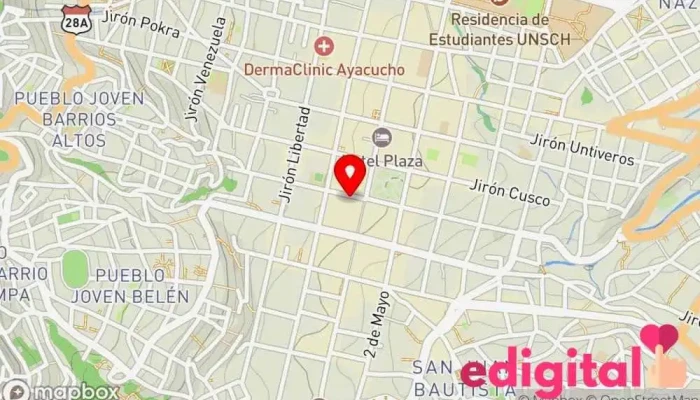 mapa de Mi farma Farmacia en Ayacucho
