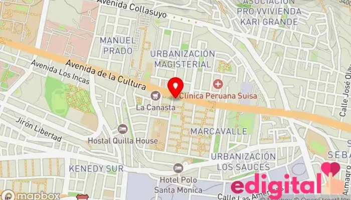 mapa de Mi Farma Farmacia en Cusco