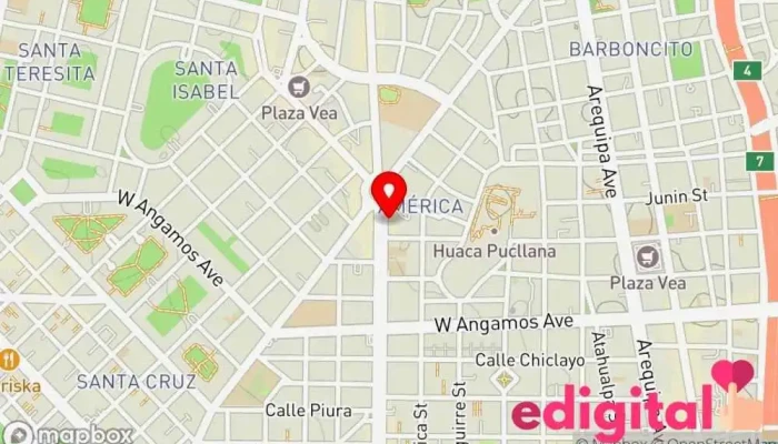 mapa de Mi Farma Farmacia en Miraflores