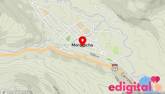 mapa de Miafarma Farmacia en Nueva Ciudad Morococha
