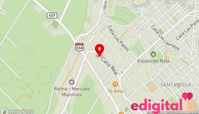 mapa de Mifarma Farmacia en Mala