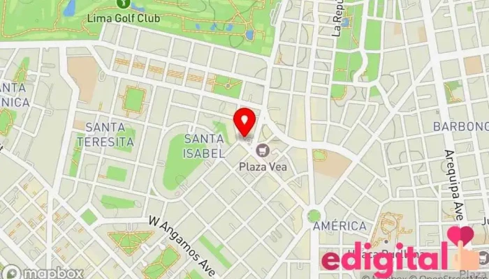 mapa de Mifarma Farmacia en San Isidro