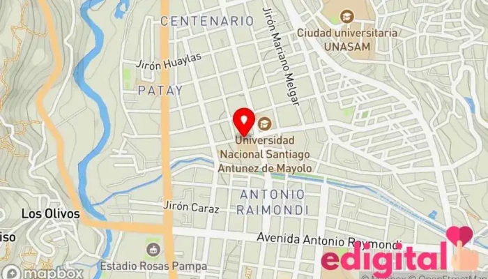 mapa de Milagritos - Medicina Natural Farmacia en Huaraz