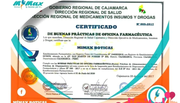 Mimax Boticas Puntaje - Cajamarca