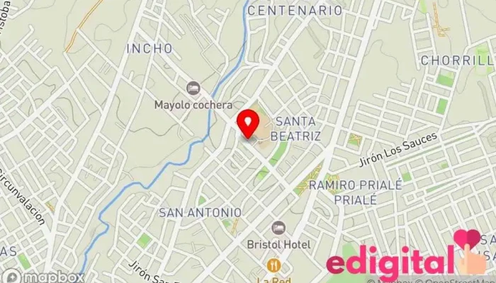 mapa de M&L Farmacia Farmacia en Huancayo