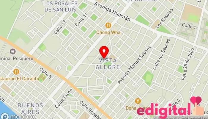 mapa de Multifarma Farmacia en Víctor Larco Herrera