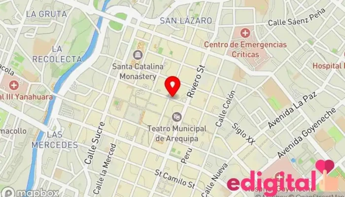mapa de Naturals farmacia especializada Farmacia en Arequipa