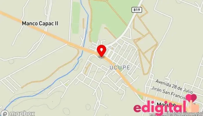 mapa de Negocios San Jose Farmacia en Au. Panamericana N 109