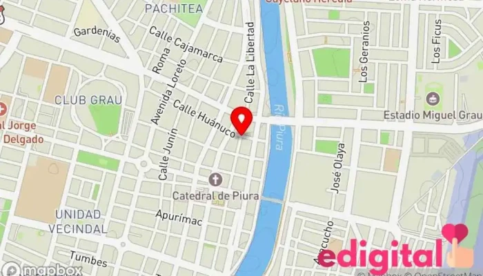 mapa de Novedadestvpiura Farmacia en Piura