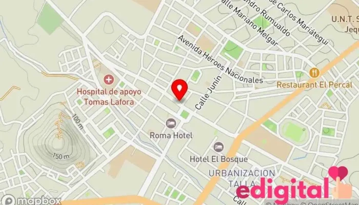 mapa de Nueva Ali Farma Farmacia en Guadalupe