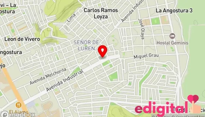 mapa de Olafarma Botica Farmacia en Ica