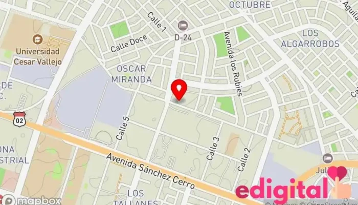 mapa de Piura Farmacia en Piura