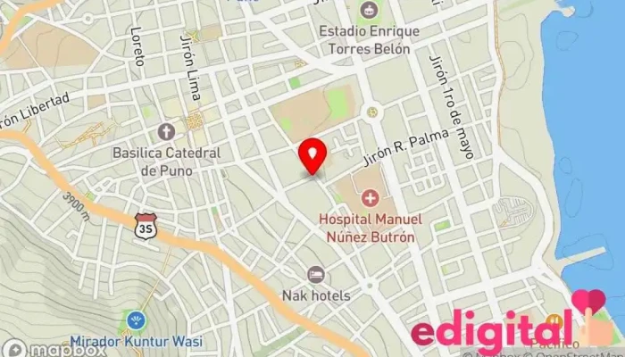 mapa de QbD Farmacia Magistral Tienda de belleza y salud en Puno