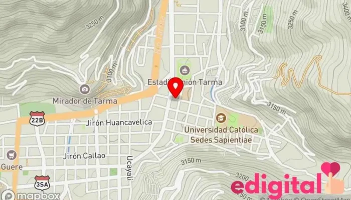 mapa de R&C Naturista Farmacia en Tarma