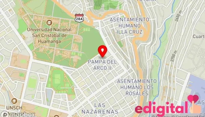mapa de REPRESENTACIONES J. C. M. 