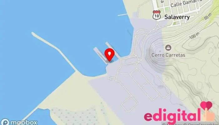 mapa de Salaverry Terminal Internacional  en Salaverry