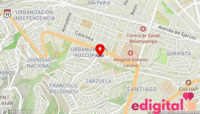 mapa de santa martha Farmacia en Cusco