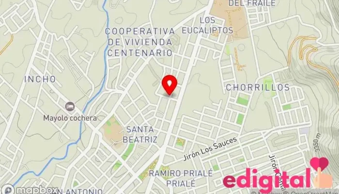 mapa de Santa Natura CDR Huancayo Farmacia homeopática en Huancayo