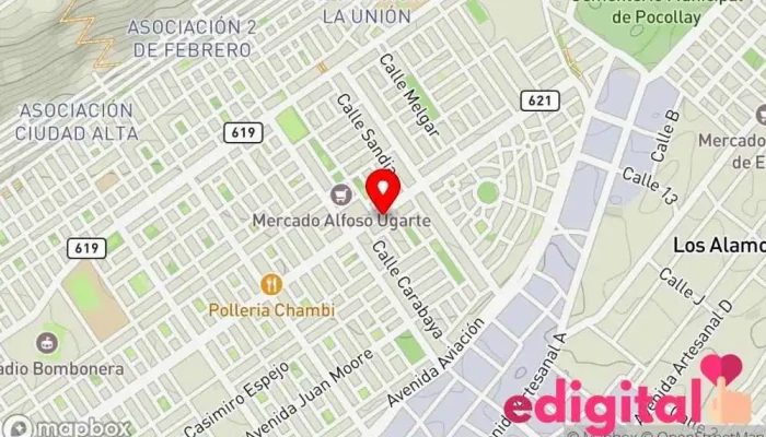 mapa de Santa Natura Tacna Tienda de vitaminas y suplementos en Tacna