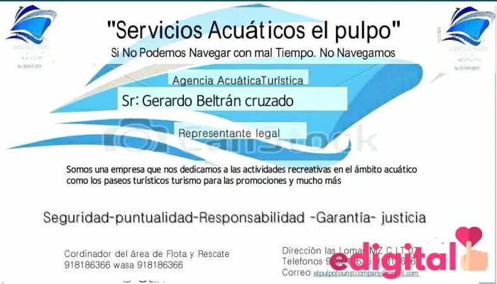 Servicios Acuaticos Agencia El Pulpo S. A. - Unnamed Road