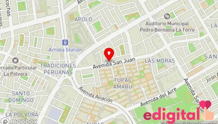 mapa de Servicios Médicos Veterinarios 24 Horas Oyanguren - Sede San Luis Veterinario, Hospital veterinario, Guardería para gatos, Guardería canina, Servicio de urgencias veterinarias, Laboratorio de análisis clínicos, Farmacia veterinaria, Laboratorio de radiografías en San Luis