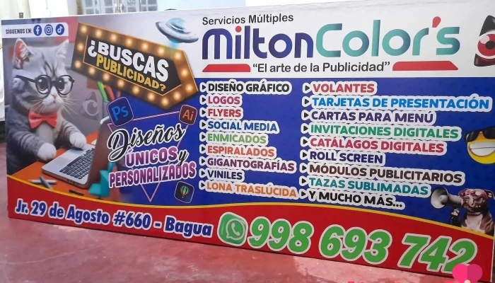 Servicios Múltiples MiltonColors - Bagua 01721