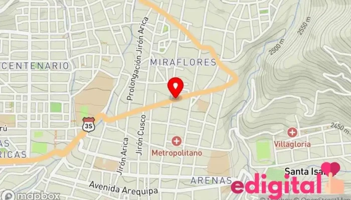 mapa de Sub Almacen Medicamentos Farmacia en Abancay