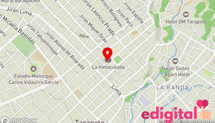 mapa de Supermercados La Inmaculada SAC Supermercado en Tarapoto